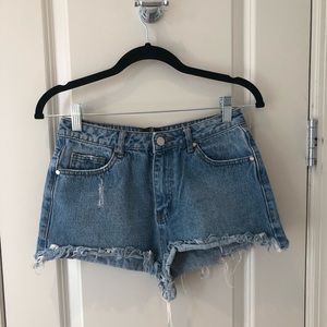 Missguided Jean Shorts